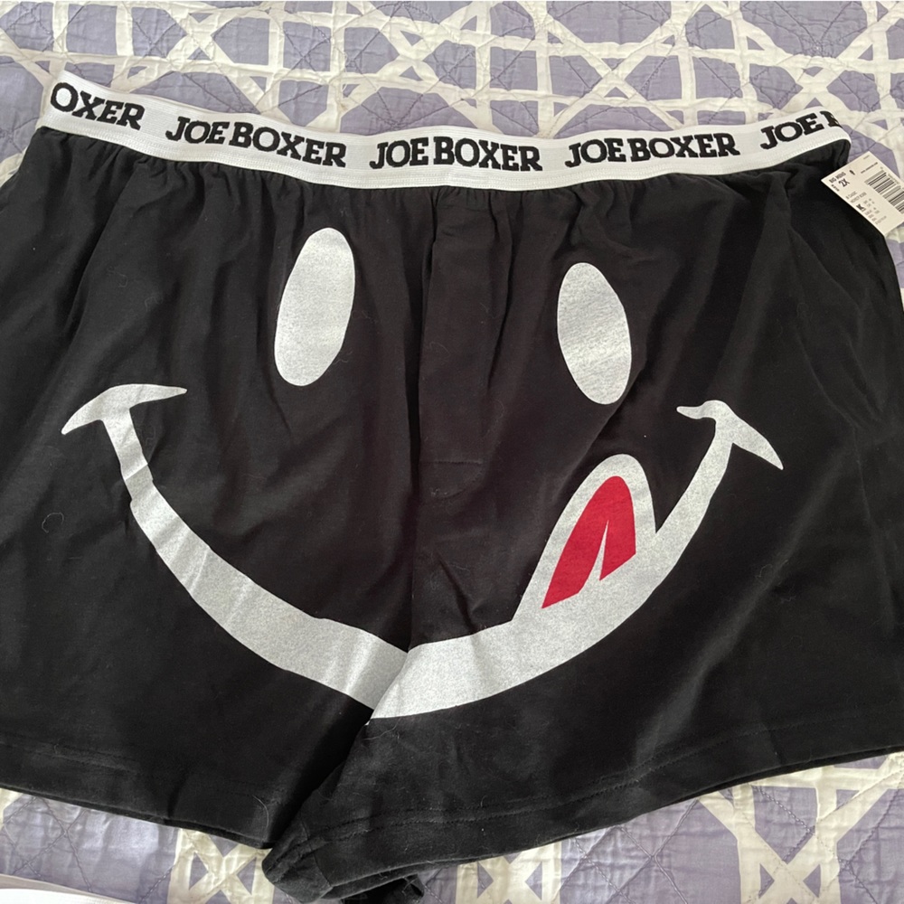 Joe Boxer smiley face boxers!